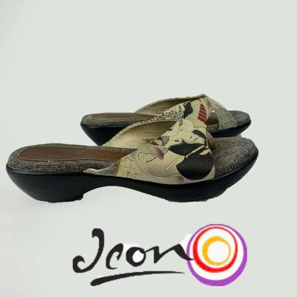 ICON Geisha Asian japan leather wearable art sanda